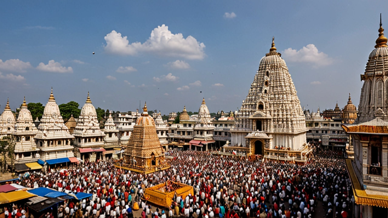 पुरी के जगन्नाथ मंदिर में शुरू हुई 'पहंडी' अनुष्ठान: रथयात्रा का भव्य आयोजन