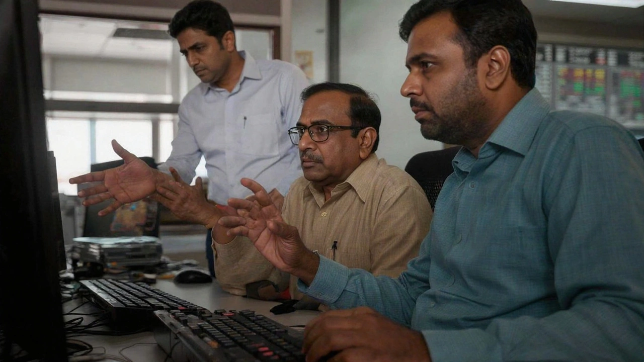भारतीय शेयर बाजार में पाँचवीं लगातार गिरावट, Sensex‑Nifty में मिलियन करोड़ का नुकसान