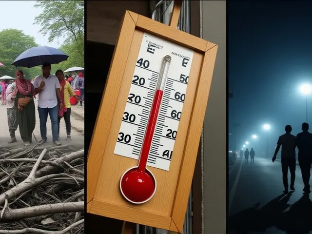 उत्तर भारत में पश्चिमी विक्षोभ से तूफान: तापमान में गिरावट, IMD ने जारी की चेतावनी
